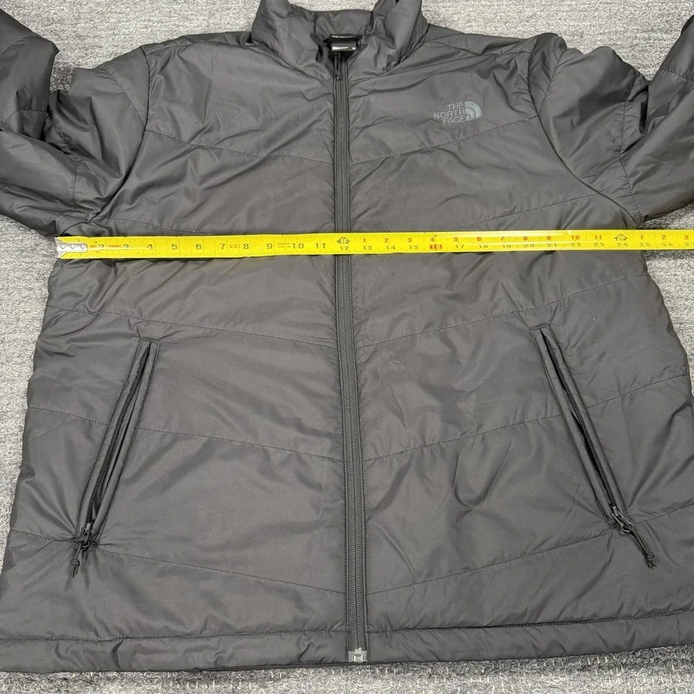 The North Face Jacket Men XL Junction Insulation Black Full Zip Outdoor Trail